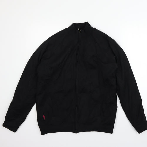 Glenmoor Mens Black   Jacket Coat Size M