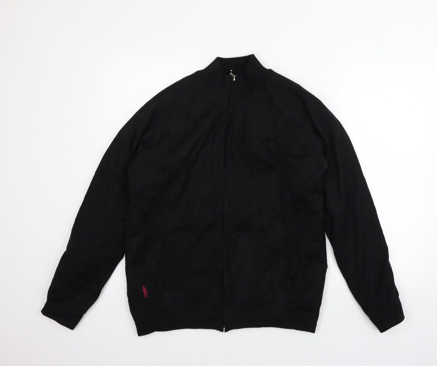 Glenmoor Mens Black   Jacket Coat Size M