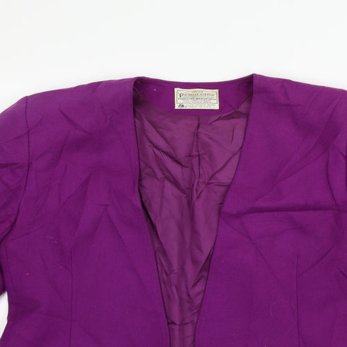 Pendleton Womens Purple   Jacket Blazer Size 6