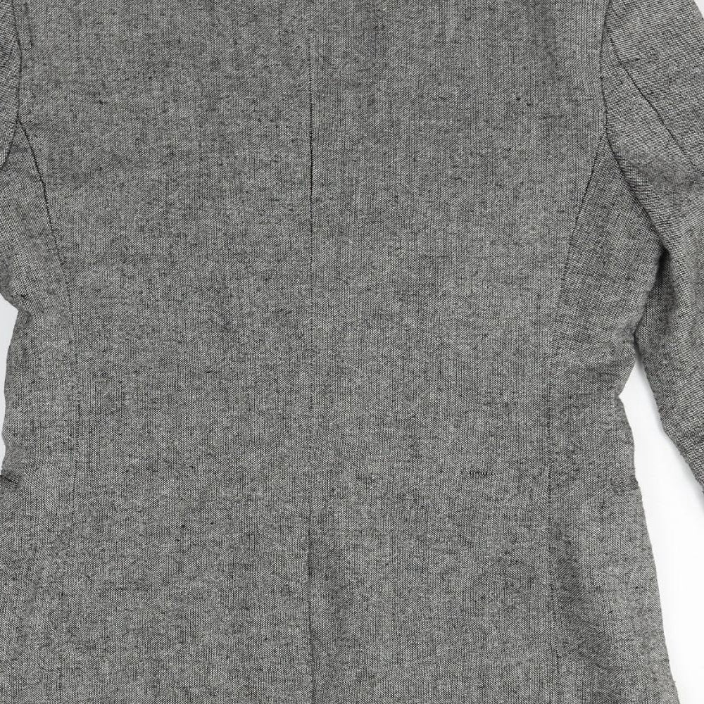 H&M Womens Grey   Jacket Blazer Size 20