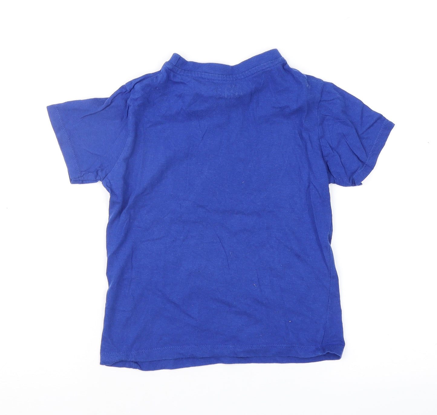 Pep&Co Boys Blue   Basic T-Shirt Size 4-5 Years