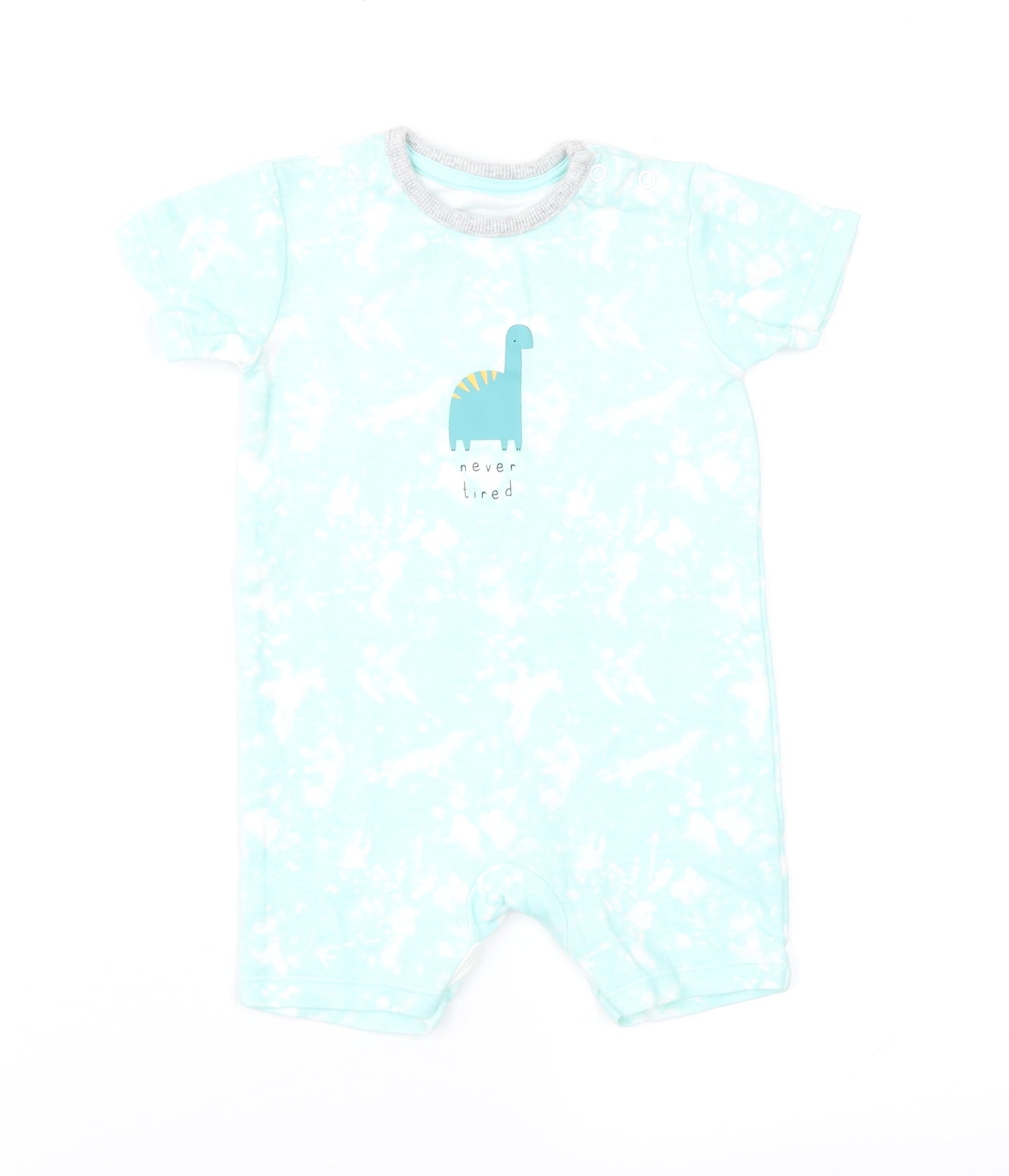 George Boys Green Camouflage  Romper One-Piece Size 9-12 Months