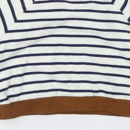 H&M Baby White Striped  Pullover Casual Size Newborn