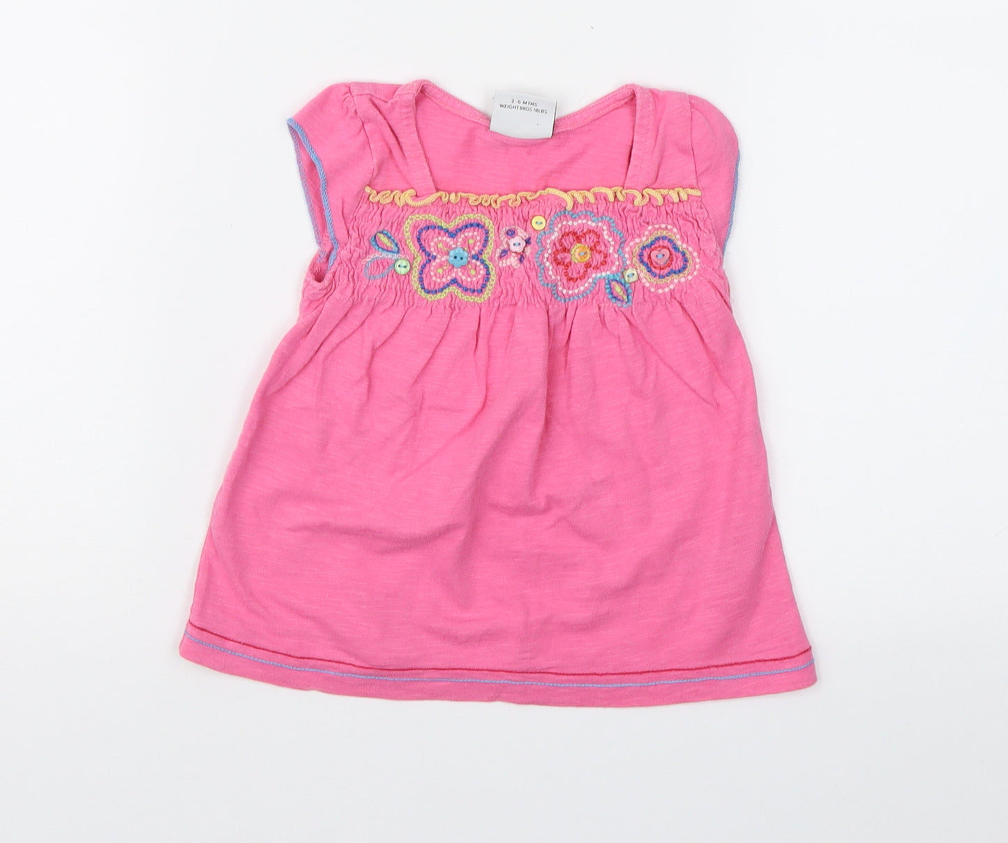 NEXT Girls Pink   Fit & Flare  Size 3-6 Months
