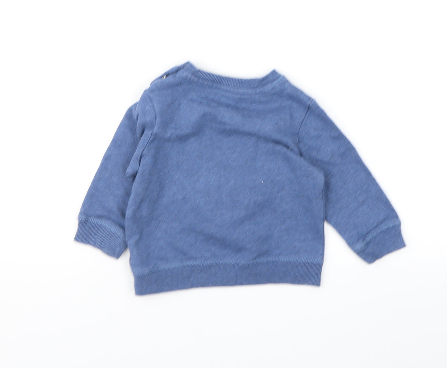 Mothercare Boys Blue   Pullover Casual Size 9-12 Months