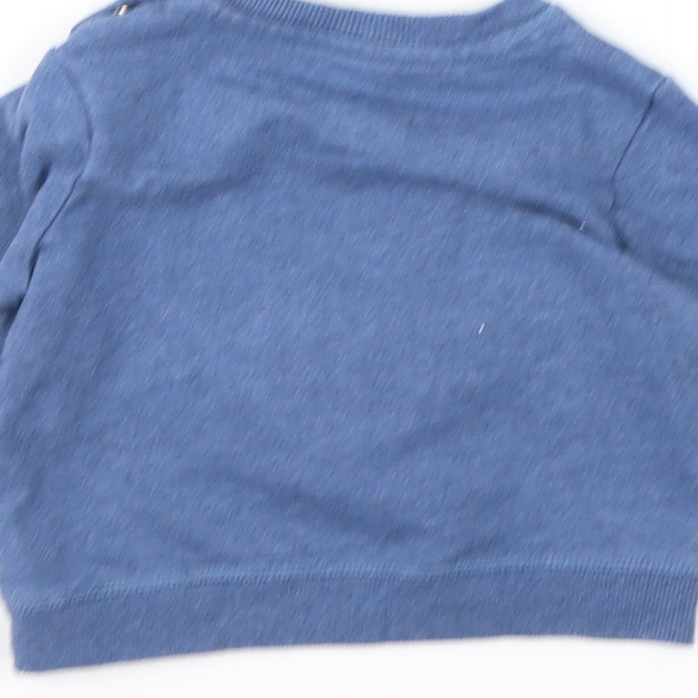 Mothercare Boys Blue   Pullover Casual Size 9-12 Months