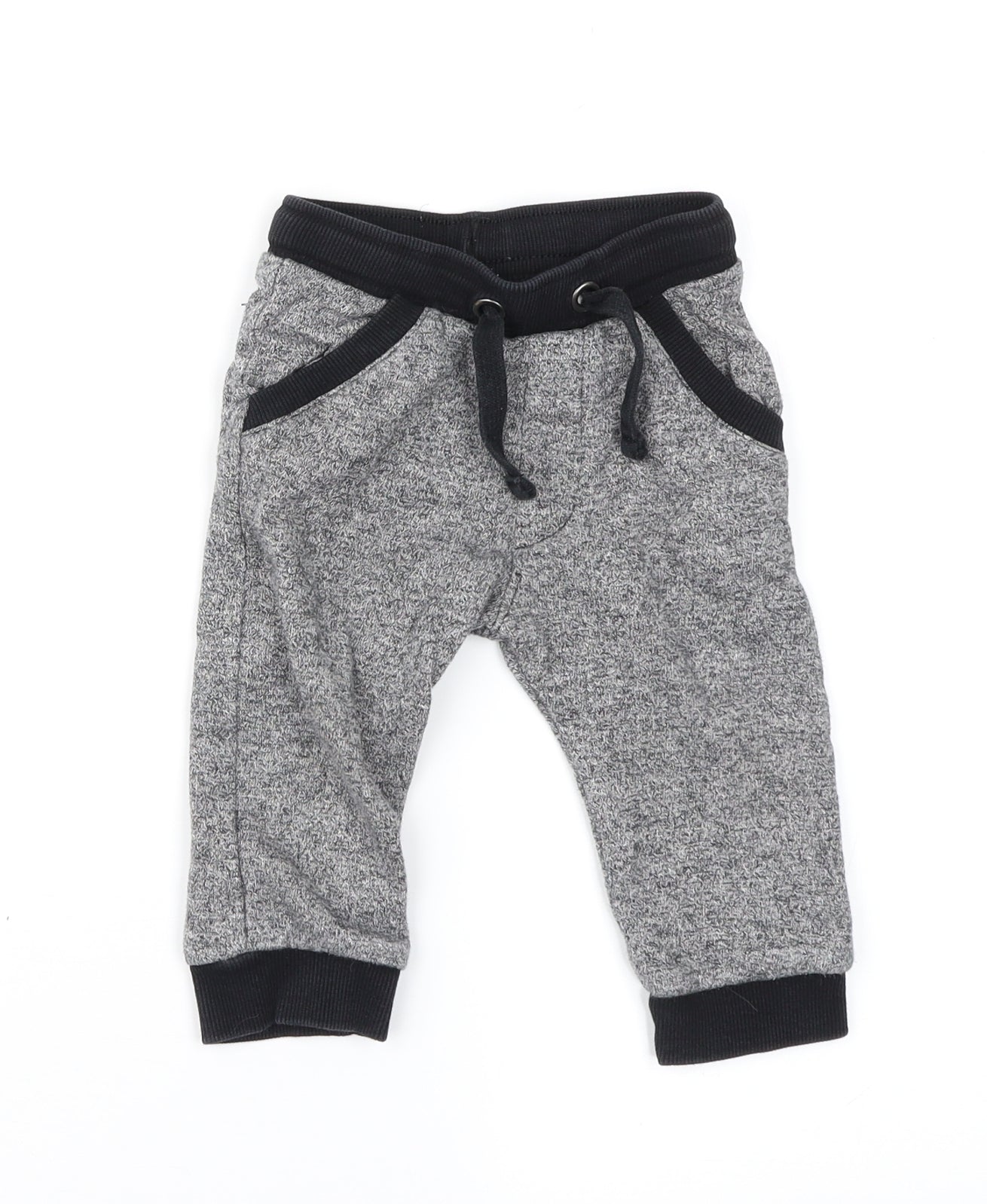 Matalan Boys Grey   Jogger Trousers Size 9-12 Months