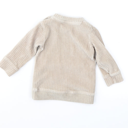 Marks and Spencer Baby Brown  Corduroy Pullover Casual Size 3-6 Months