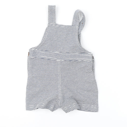 Earlydays Boys Blue Striped  Shorts One-Piece Size 0-3 Months