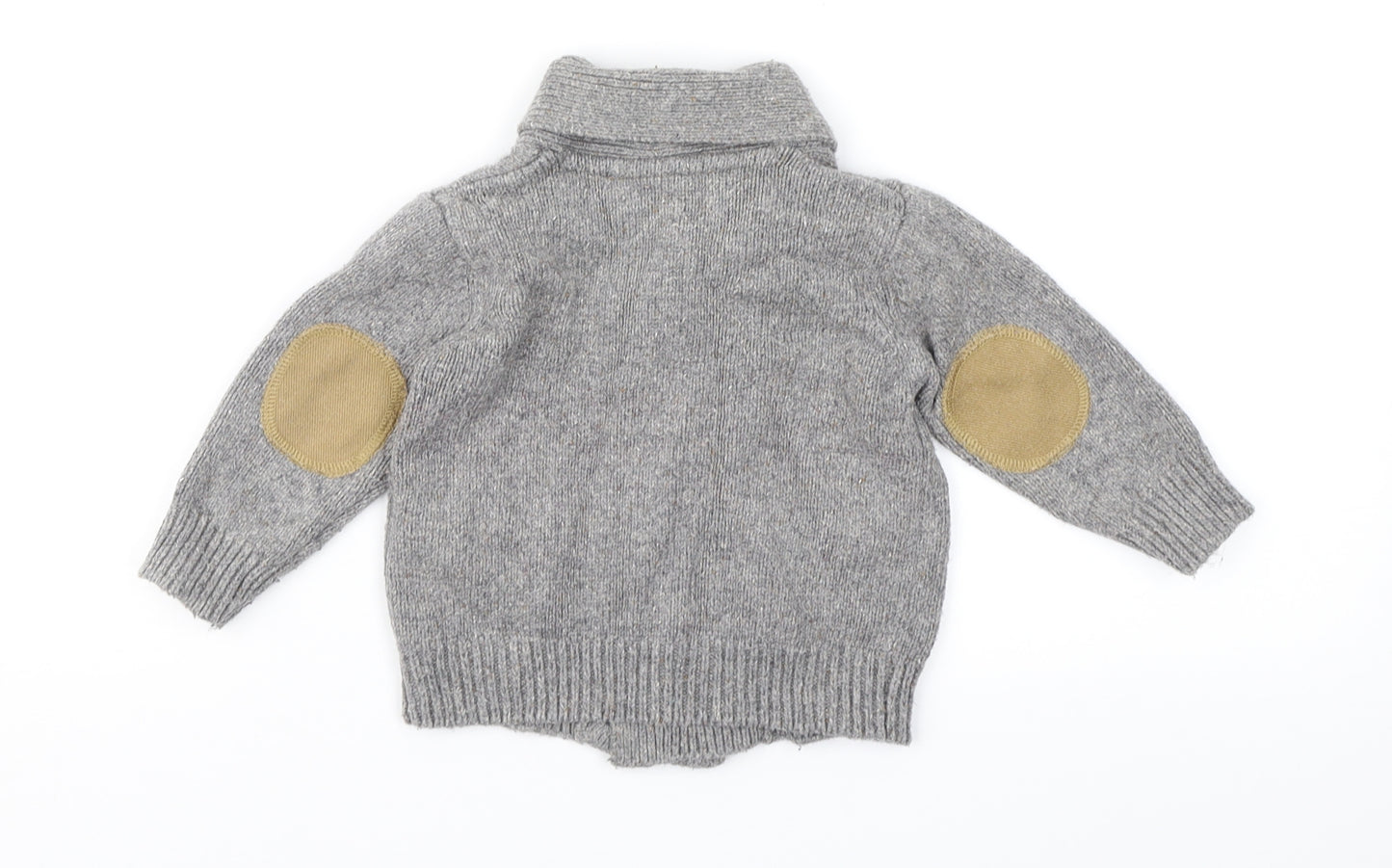 Autograph Boys Grey  Knit Jacket Coatigan Size 9-12 Months