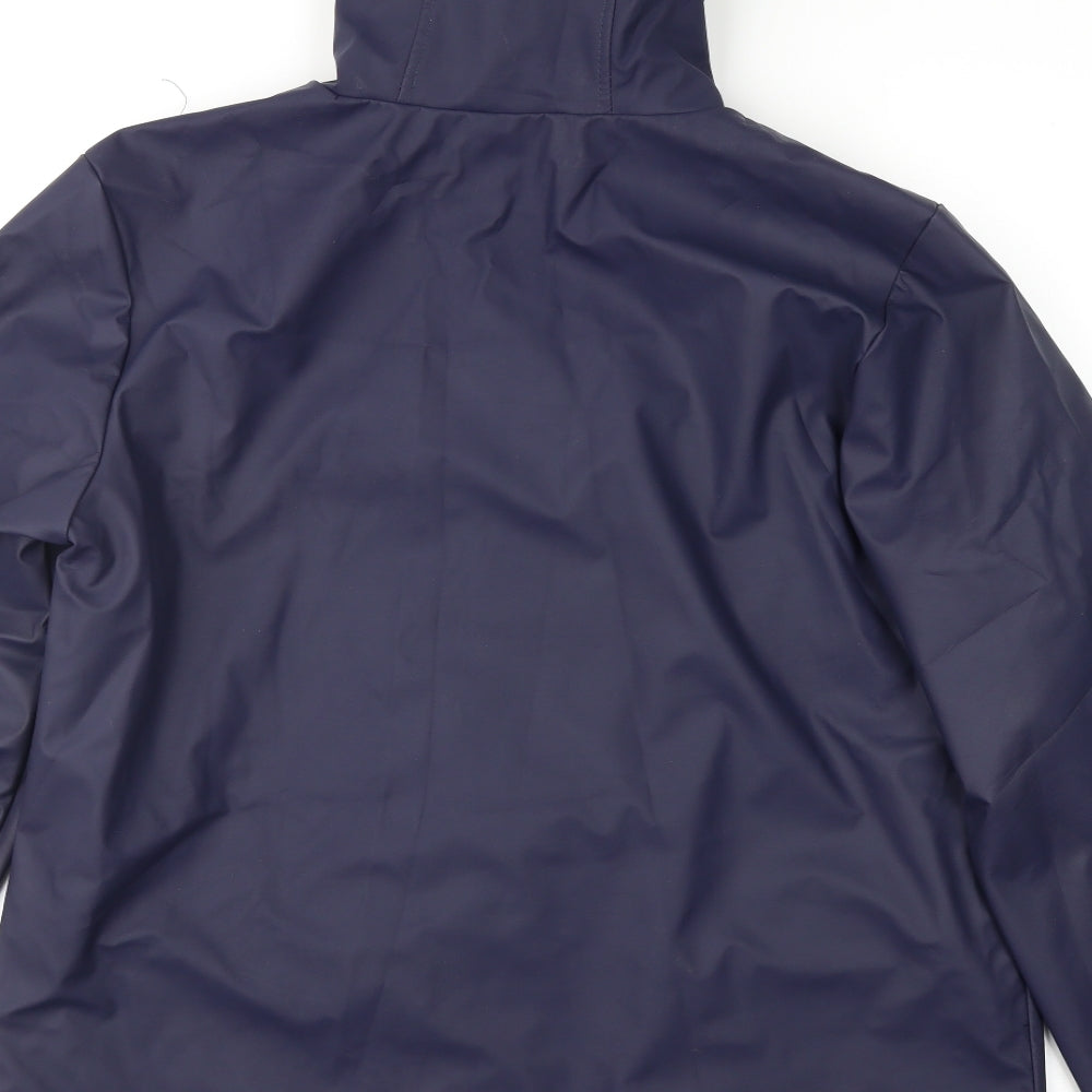 Boohoo Womens Blue   Anorak Coat Size 12