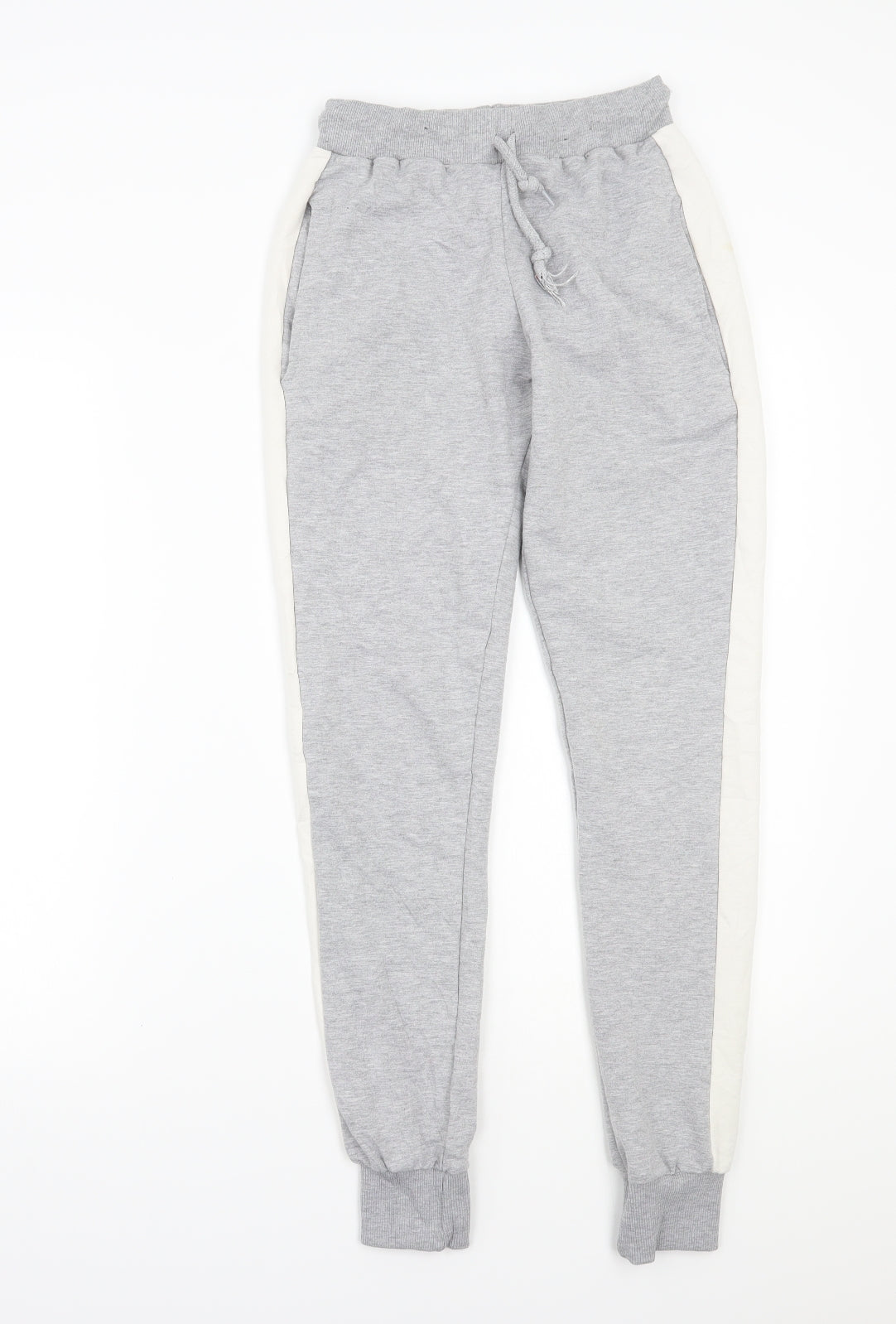 Portabello Womens Grey   Sweatpants Trousers Size 8 L27 in
