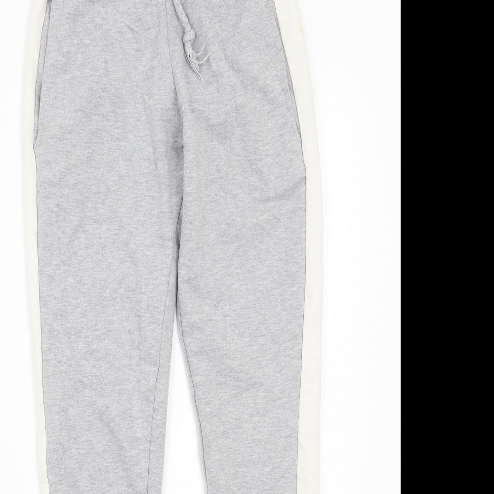Portabello Womens Grey   Sweatpants Trousers Size 8 L27 in