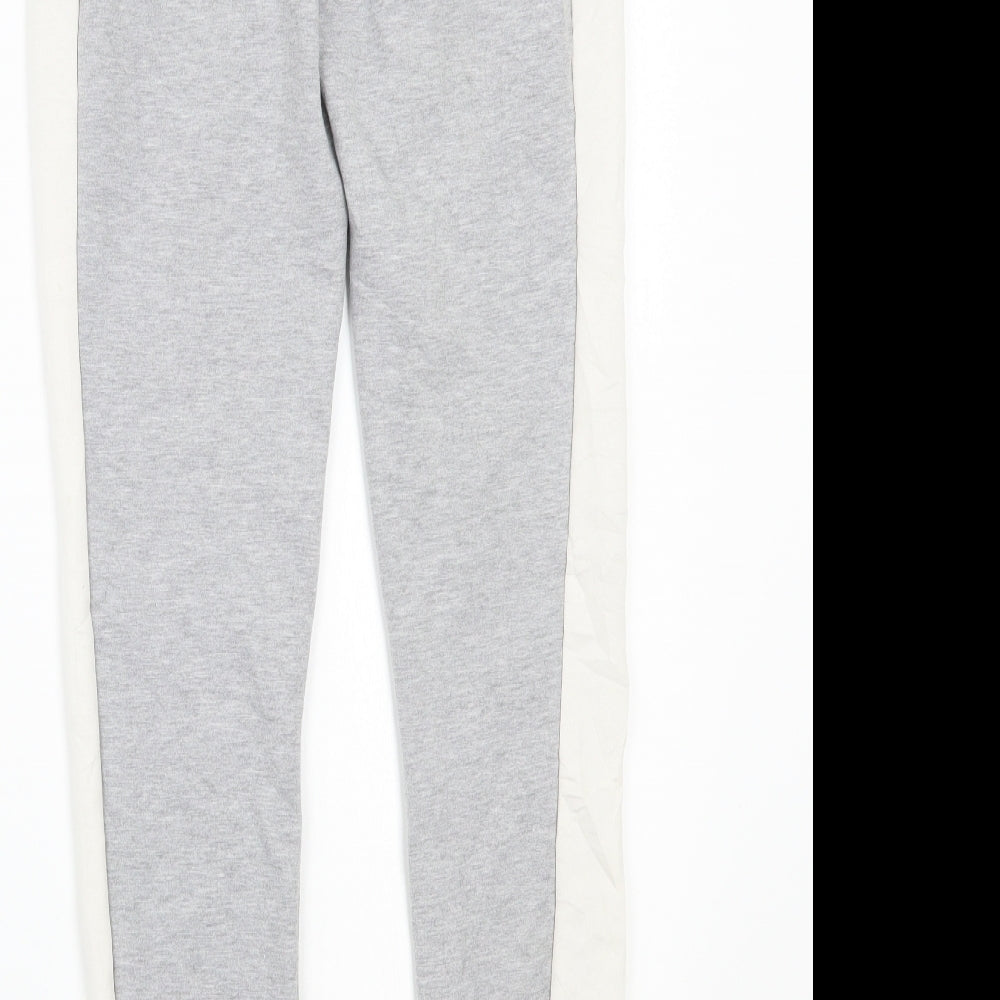 Portabello Womens Grey   Sweatpants Trousers Size 8 L27 in