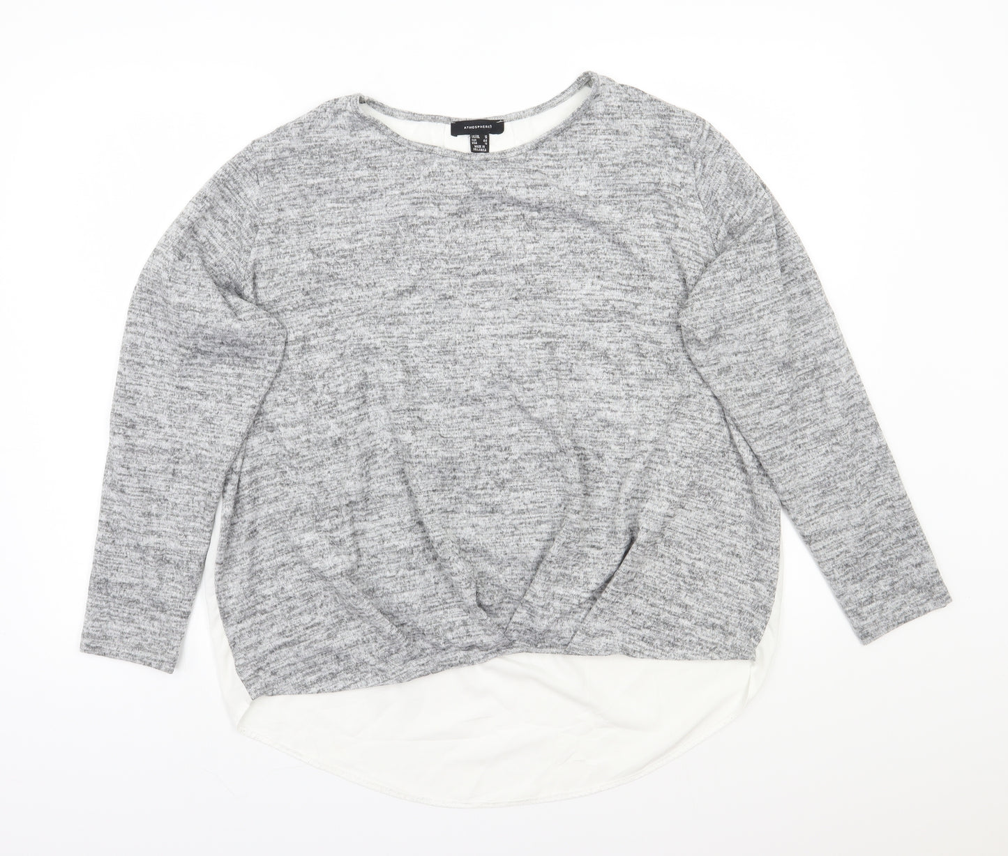 Primark Womens Grey   Basic T-Shirt Size 16