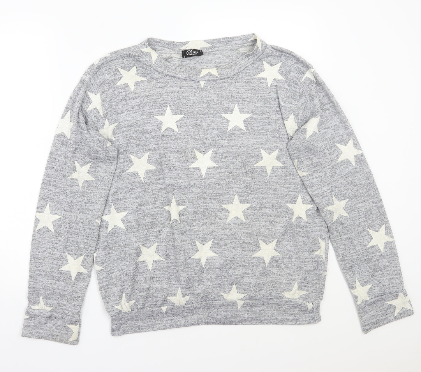 Sara Womens Grey   Pullover Jumper Size 22