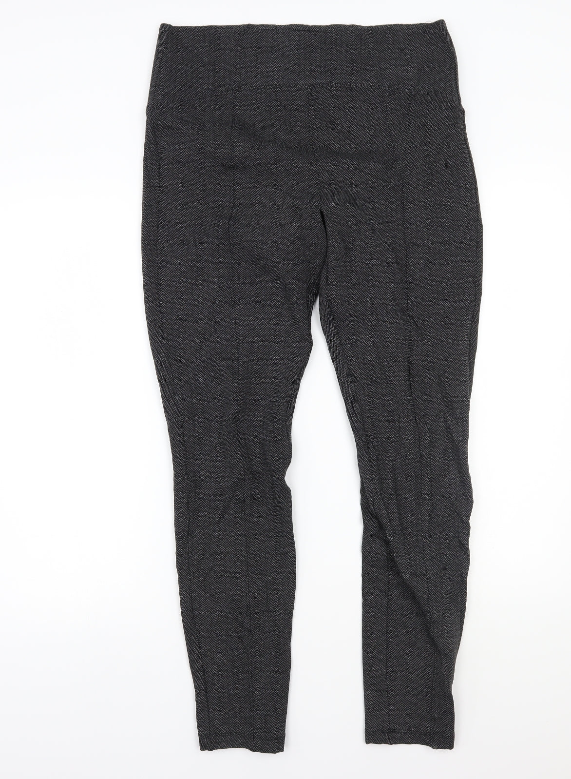 Marks and Spencer Womens Grey   Trousers  Size 12 L28 in