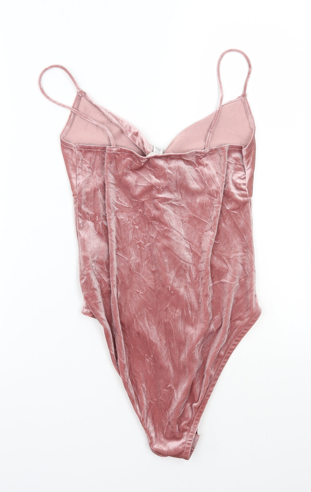 Topshop Womens Pink   Bodysuit One-Piece Size 10