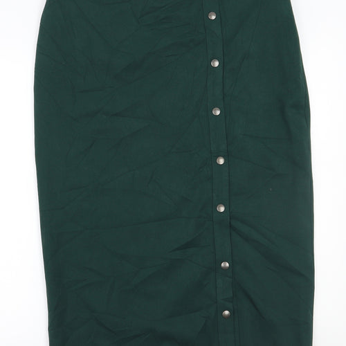Marks and Spencer Womens Green   A-Line Skirt Size 16