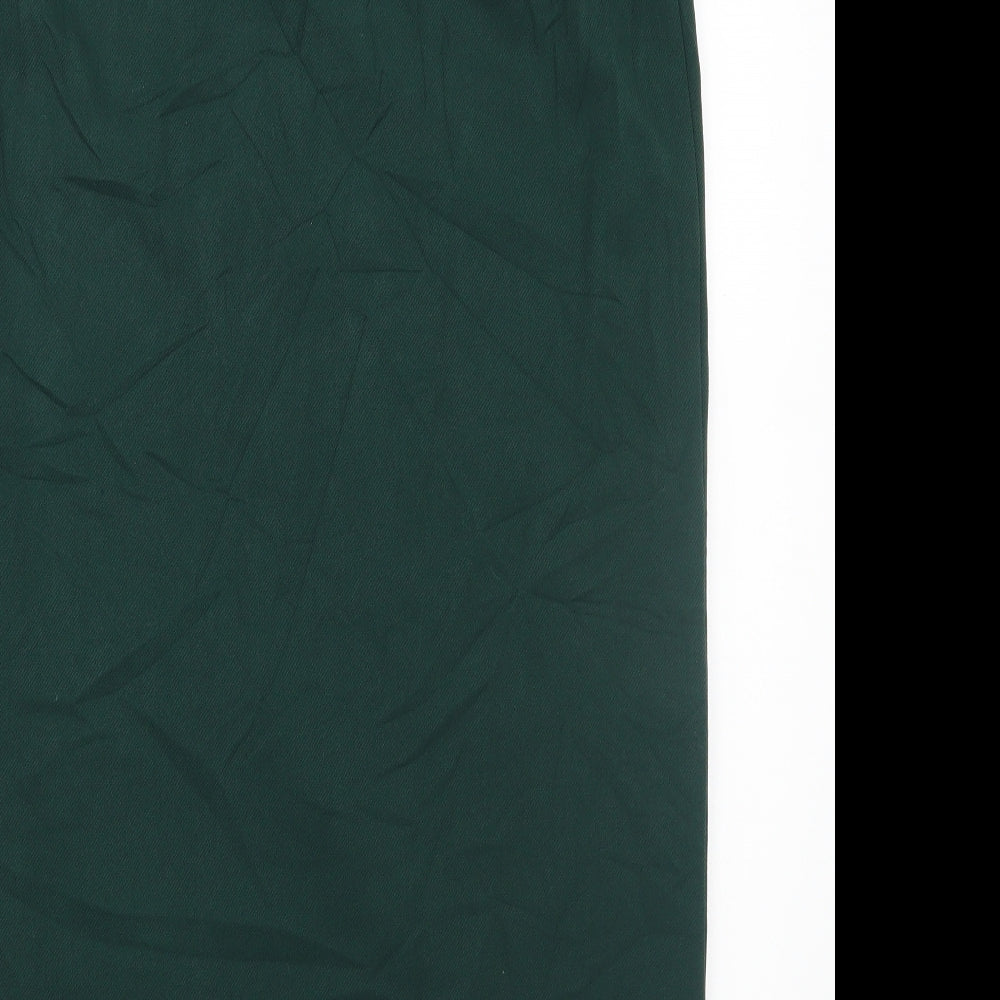 Marks and Spencer Womens Green   A-Line Skirt Size 16