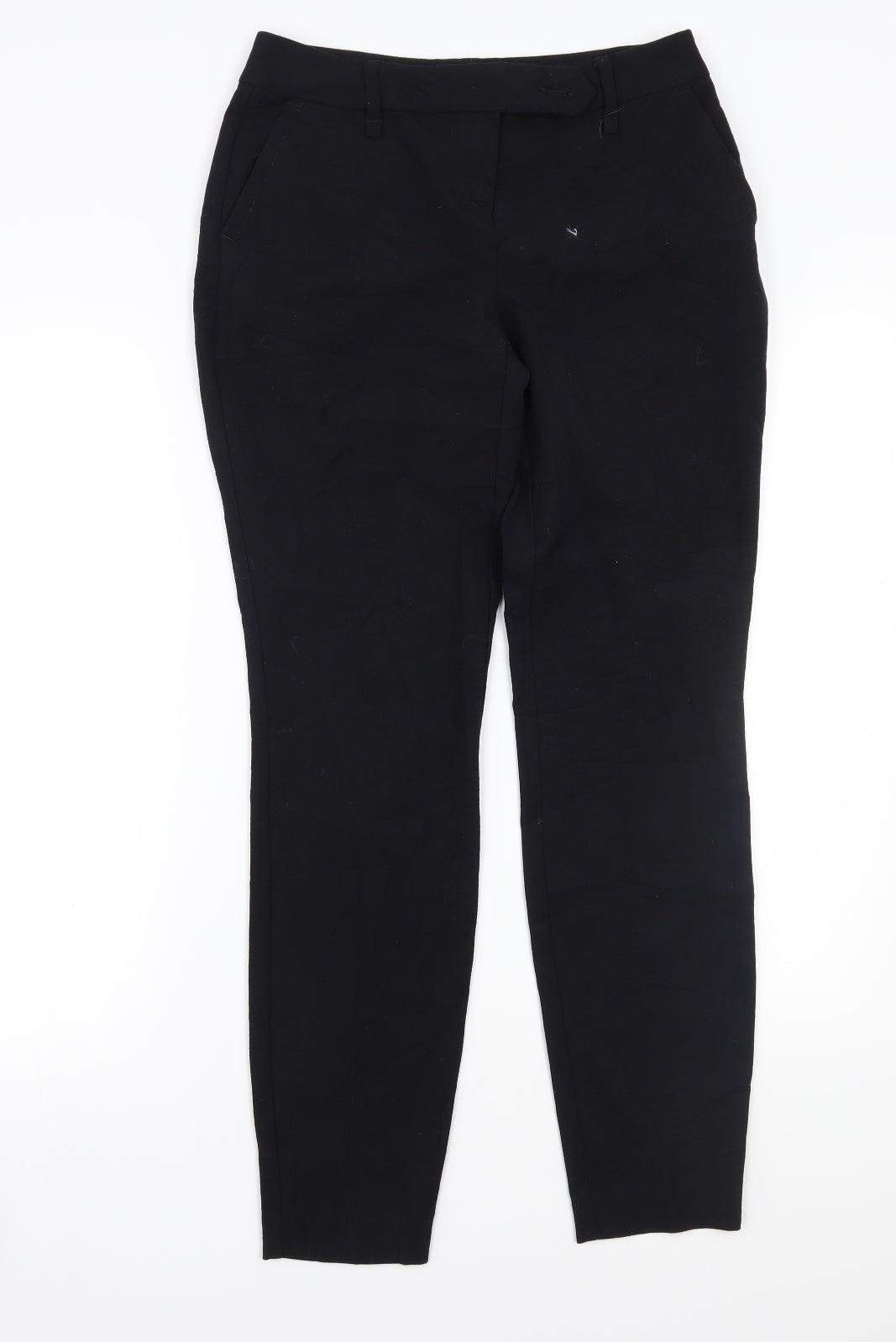 NEXT Womens Black   Trousers  Size 6 L27 in