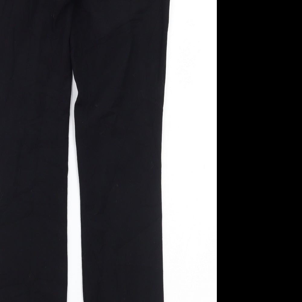 NEXT Womens Black   Trousers  Size 6 L27 in
