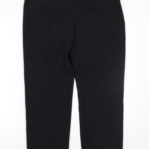 Marks and Spencer Womens Black   Trousers  Size 14 L30 in
