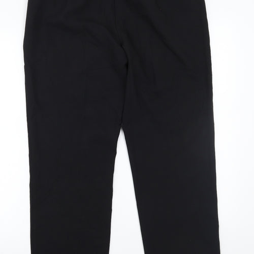 Marks and Spencer Womens Black   Trousers  Size 14 L30 in