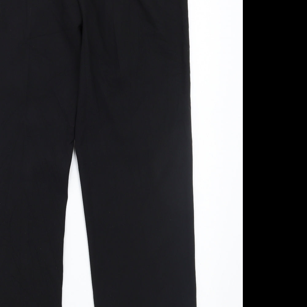 Marks and Spencer Womens Black   Trousers  Size 14 L30 in