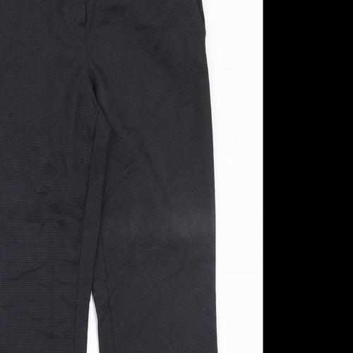 Papaya Womens Black   Trousers  Size 10 L27 in
