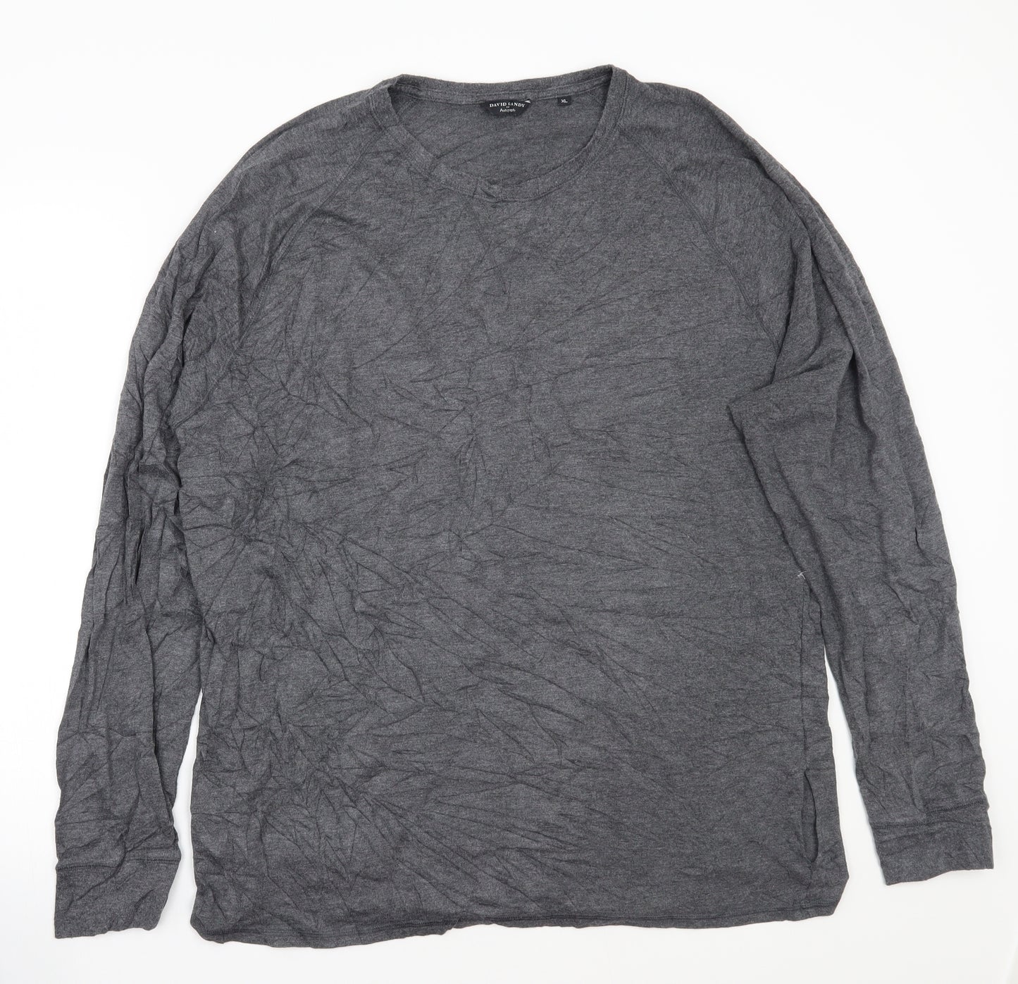 David gandy Mens Grey   Pullover Jumper Size XL