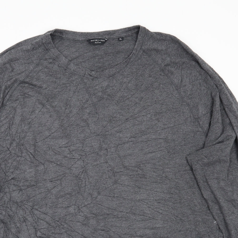 David gandy Mens Grey   Pullover Jumper Size XL