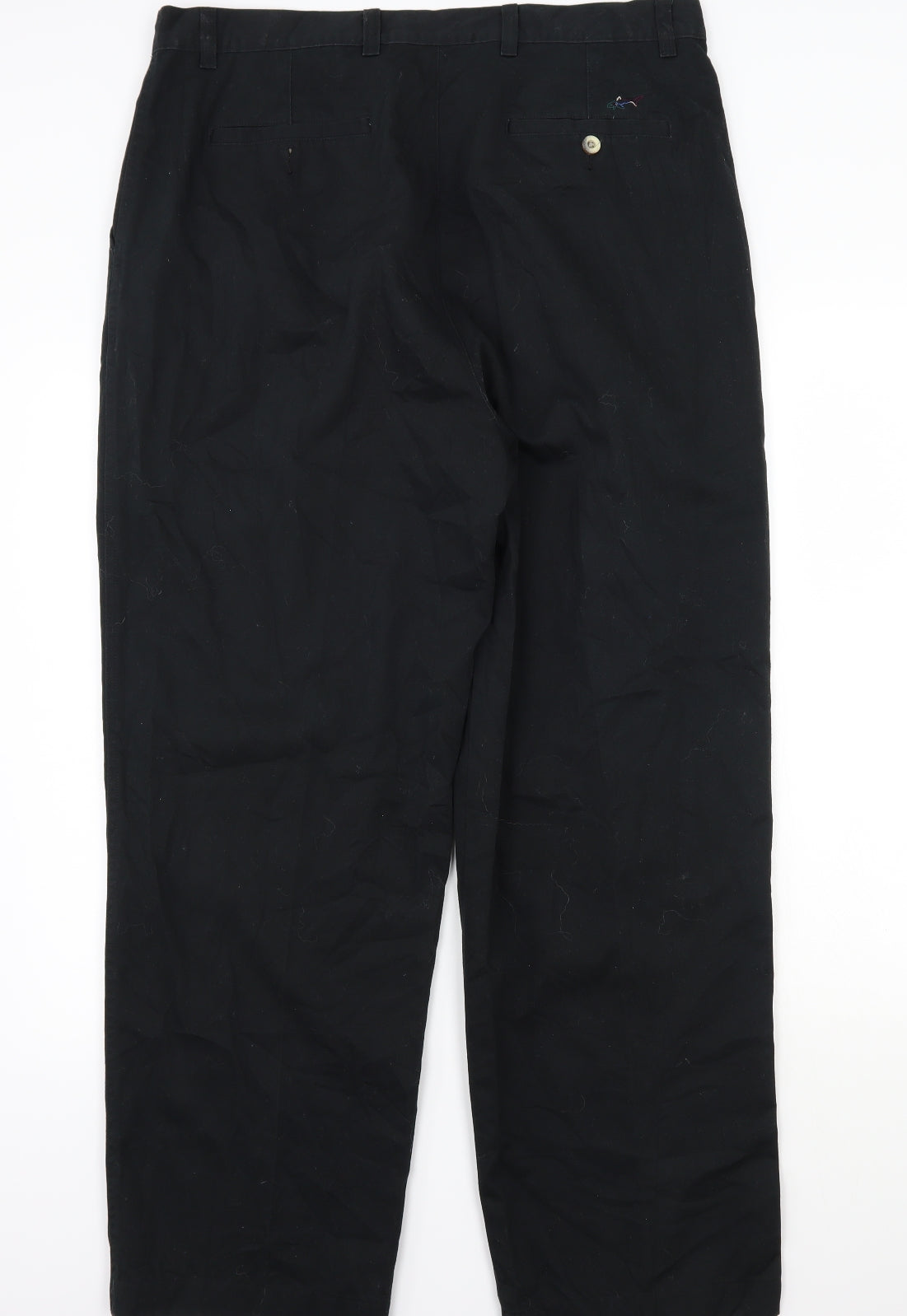 Greg Norman Mens Black   Straight Jeans Size 36 L30 in
