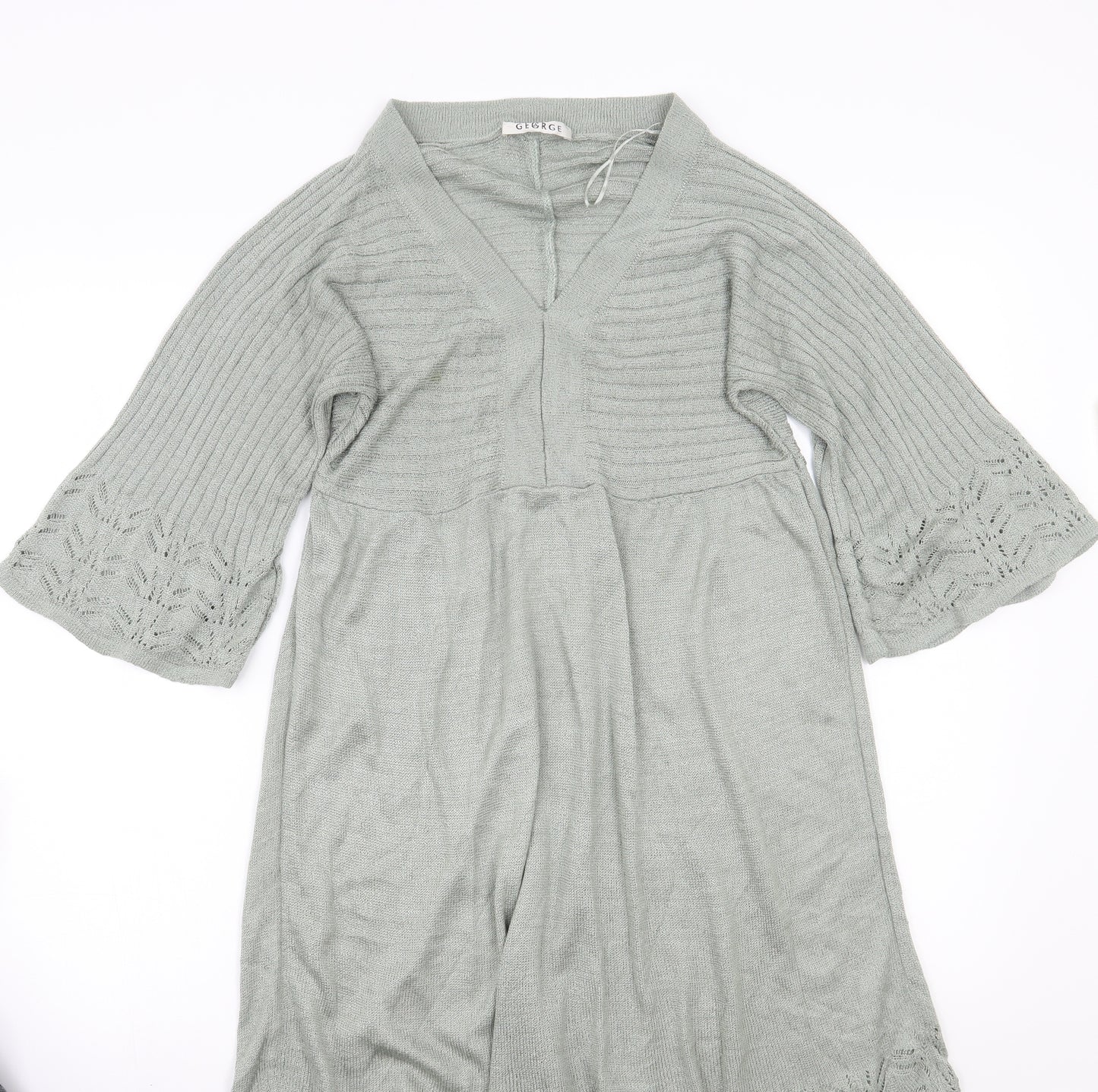 George Womens Green   A-Line  Size 12