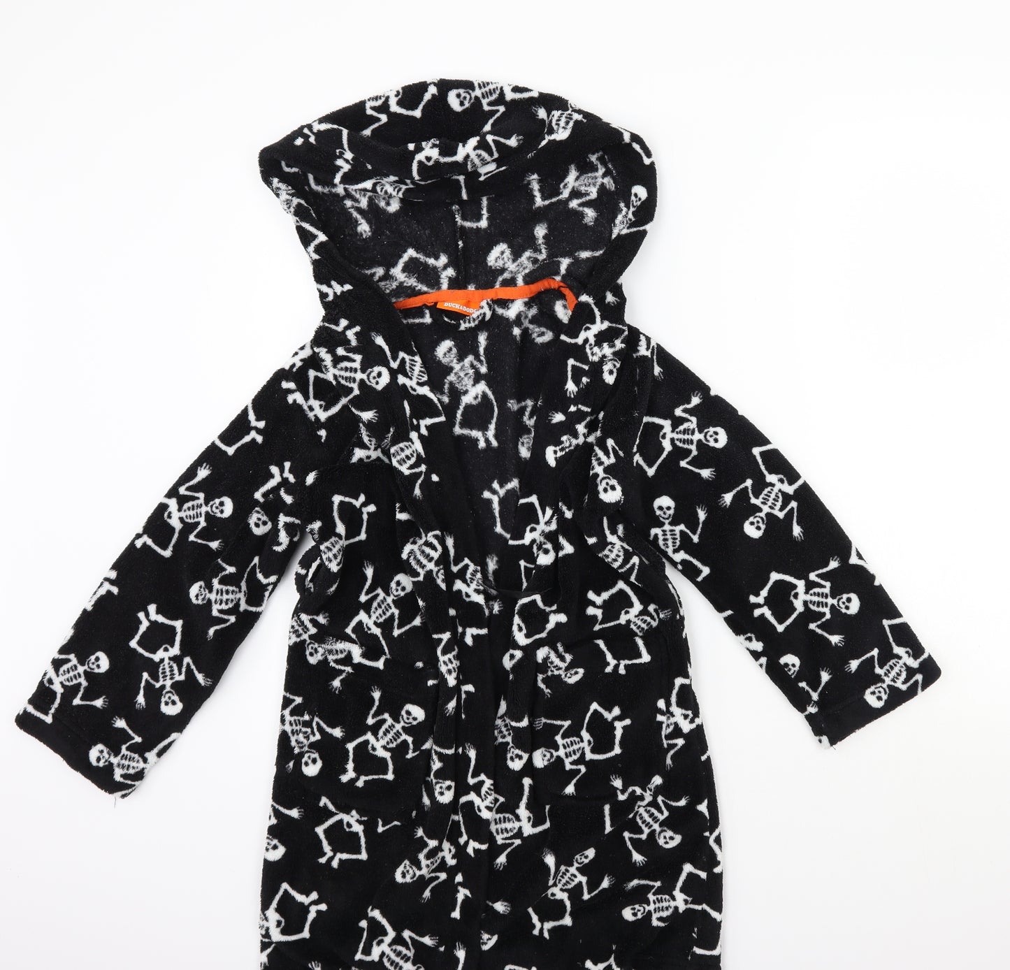 Duck & Dodge Boys Black    Gown Size 7 Years