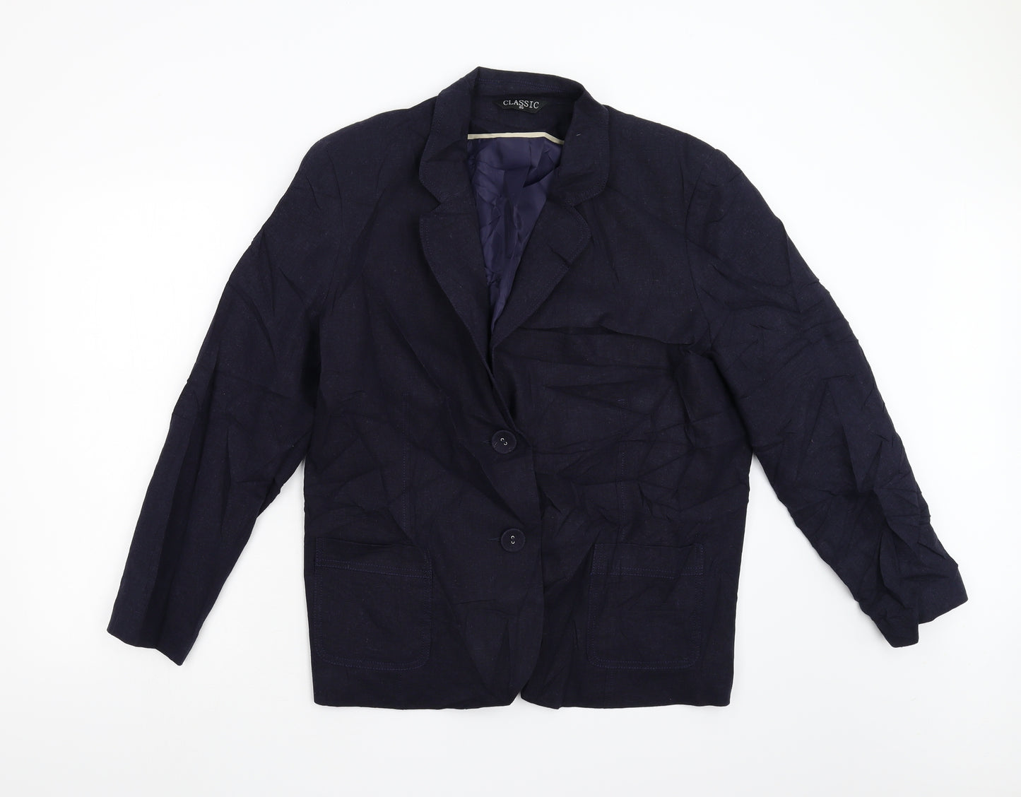 Classic Womens Blue    Blazer Size 20