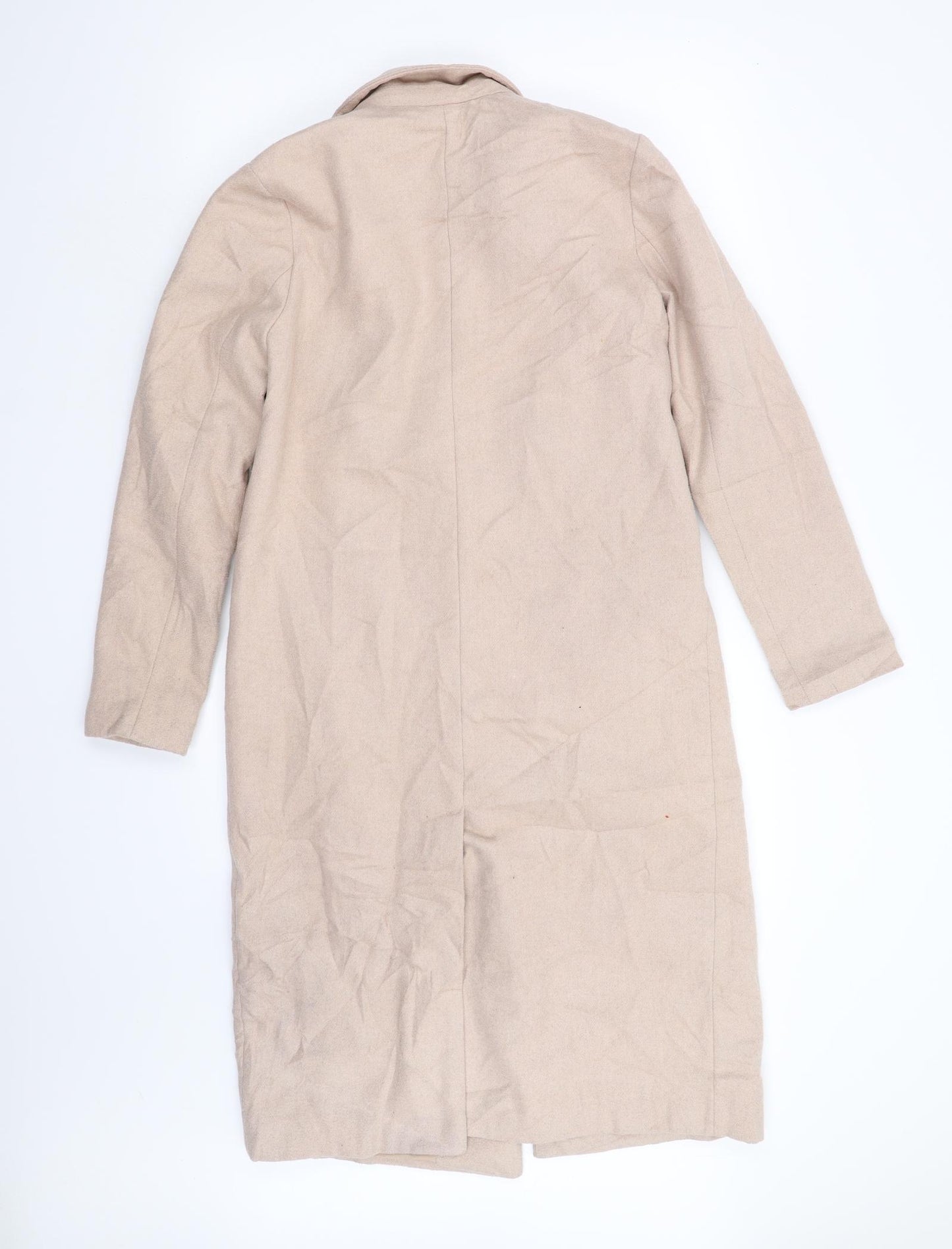 New Look Womens Pink   Overcoat Coat Size 8