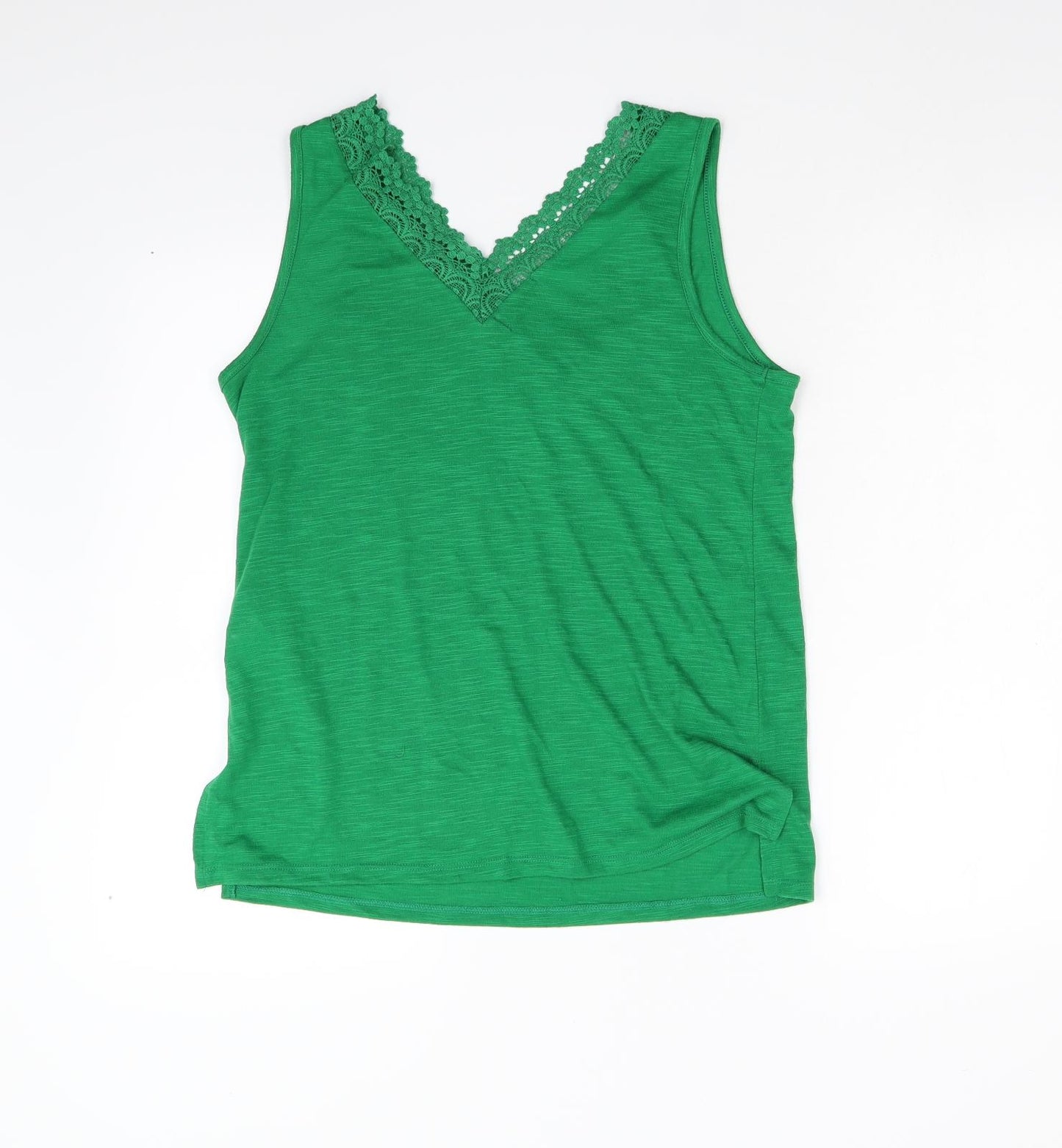 Matalan Womens Green   Basic Tank Size 10