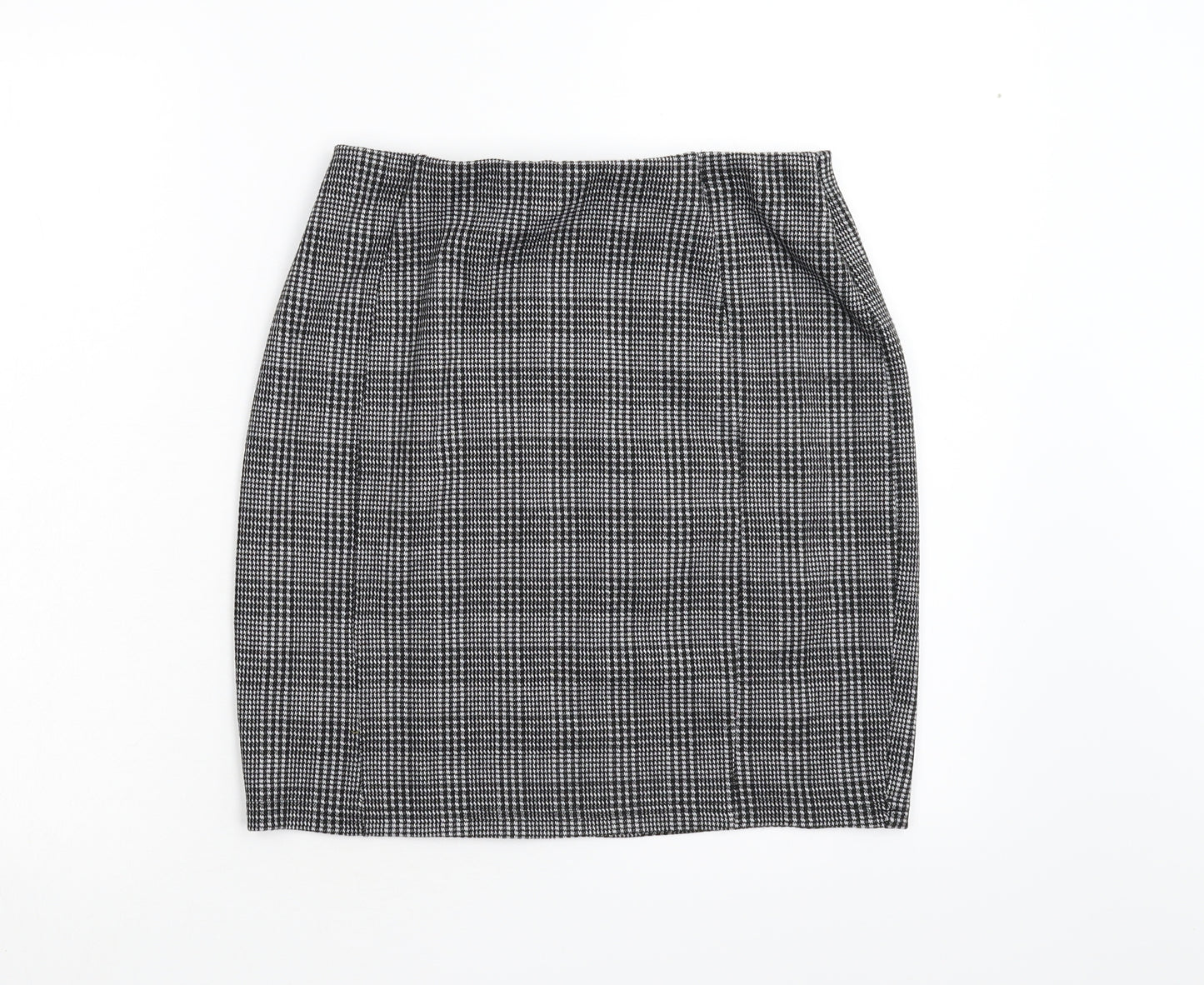 Matalan Womens Multicoloured Houndstooth  Mini Skirt Size 10