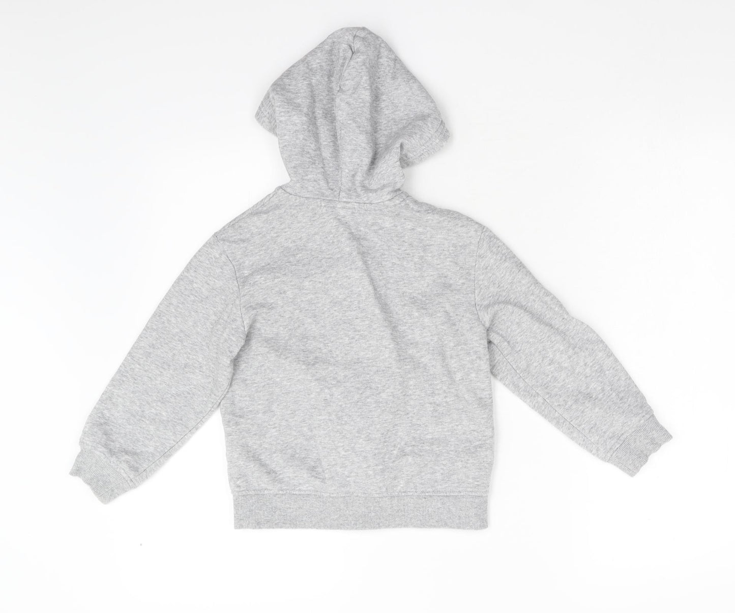 H&M Boys Grey  Fleece Full Zip Hoodie Size 4-5 Years