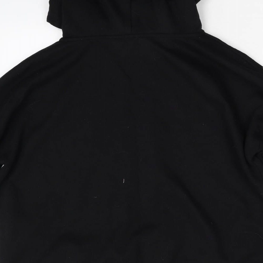 Matalan Womens Black   Pullover Hoodie Size 14  - Embellished