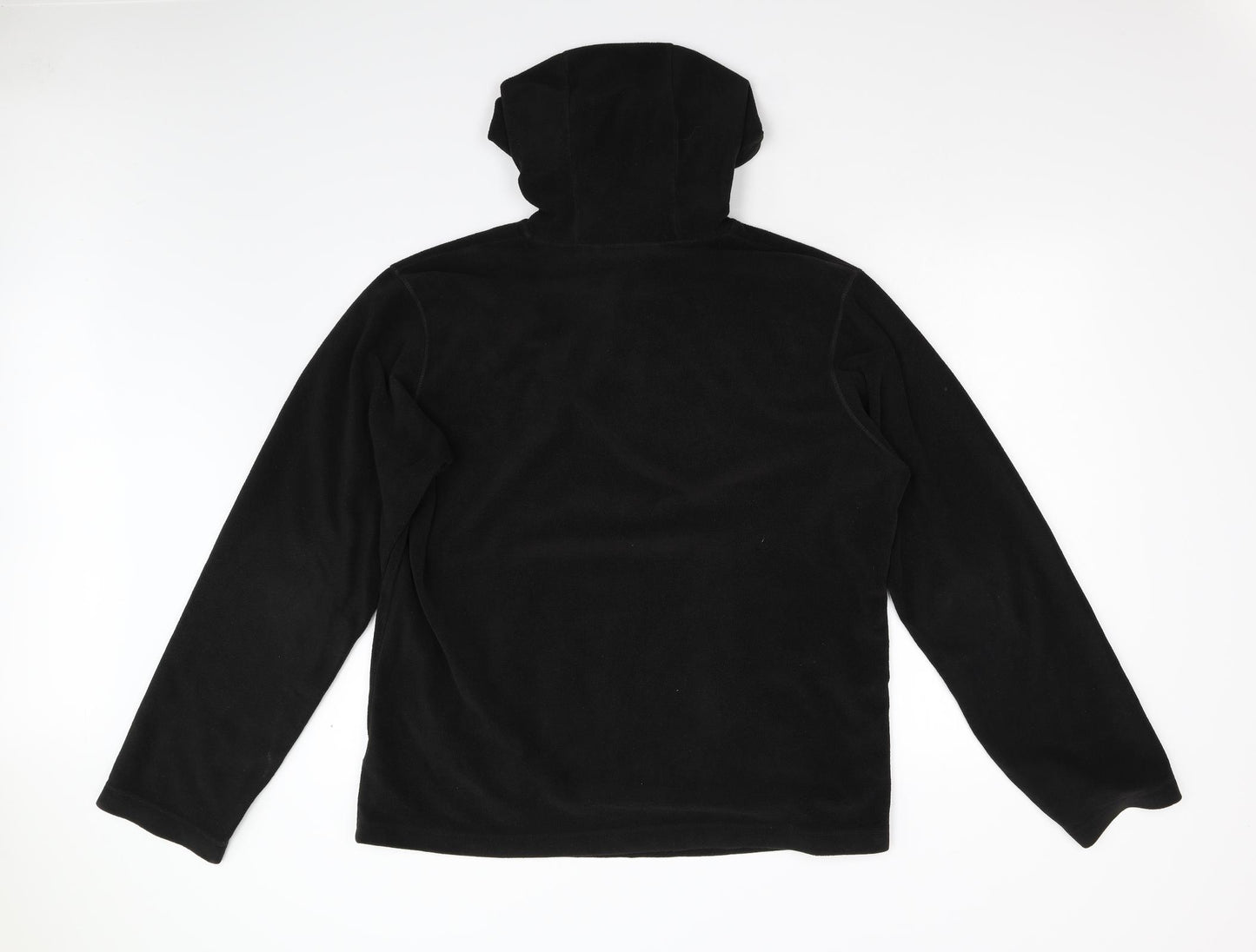 Mambo Mens Black  Fleece Pullover Hoodie Size L