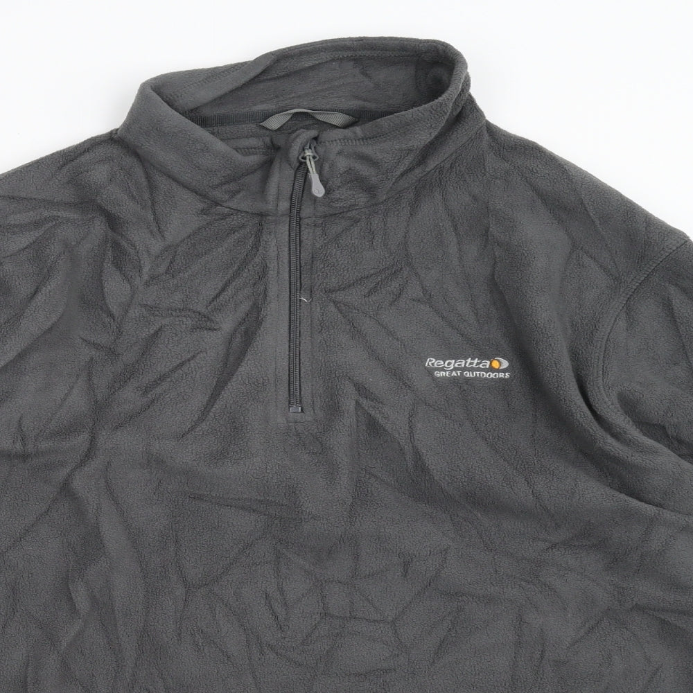 Regatta Mens Grey  Fleece Pullover Casual Size XL
