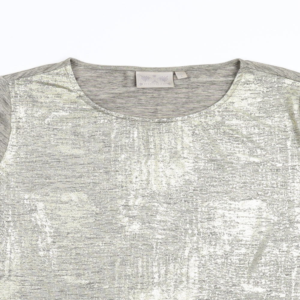 Dantelle Womens Gold   Basic T-Shirt Size L