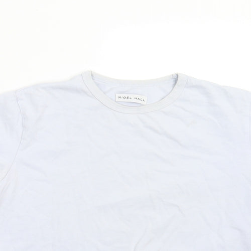 Nigel Hall Womens Blue   Basic T-Shirt Size M