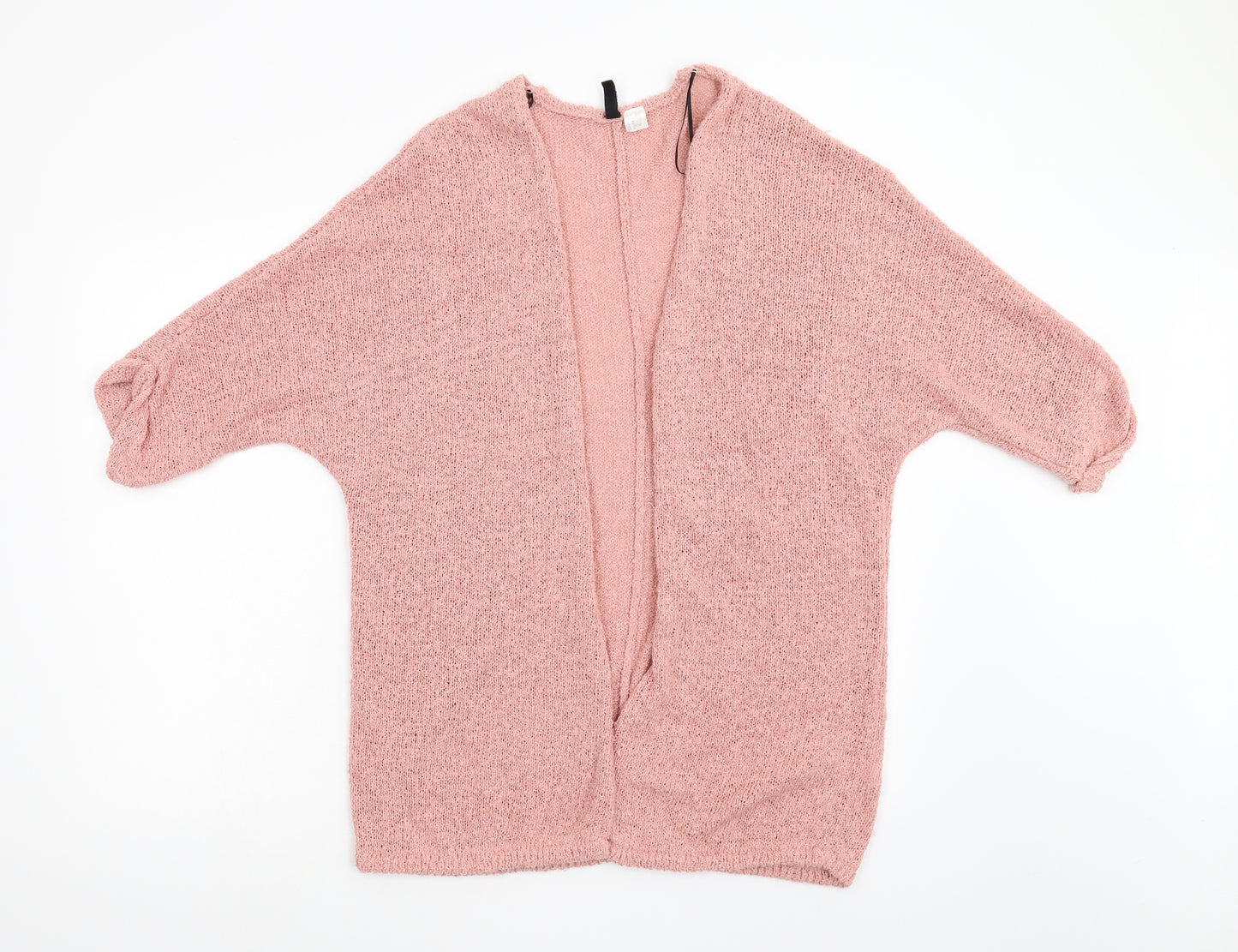 Divided Womens Pink  Knit Cardigan Jumper Size M