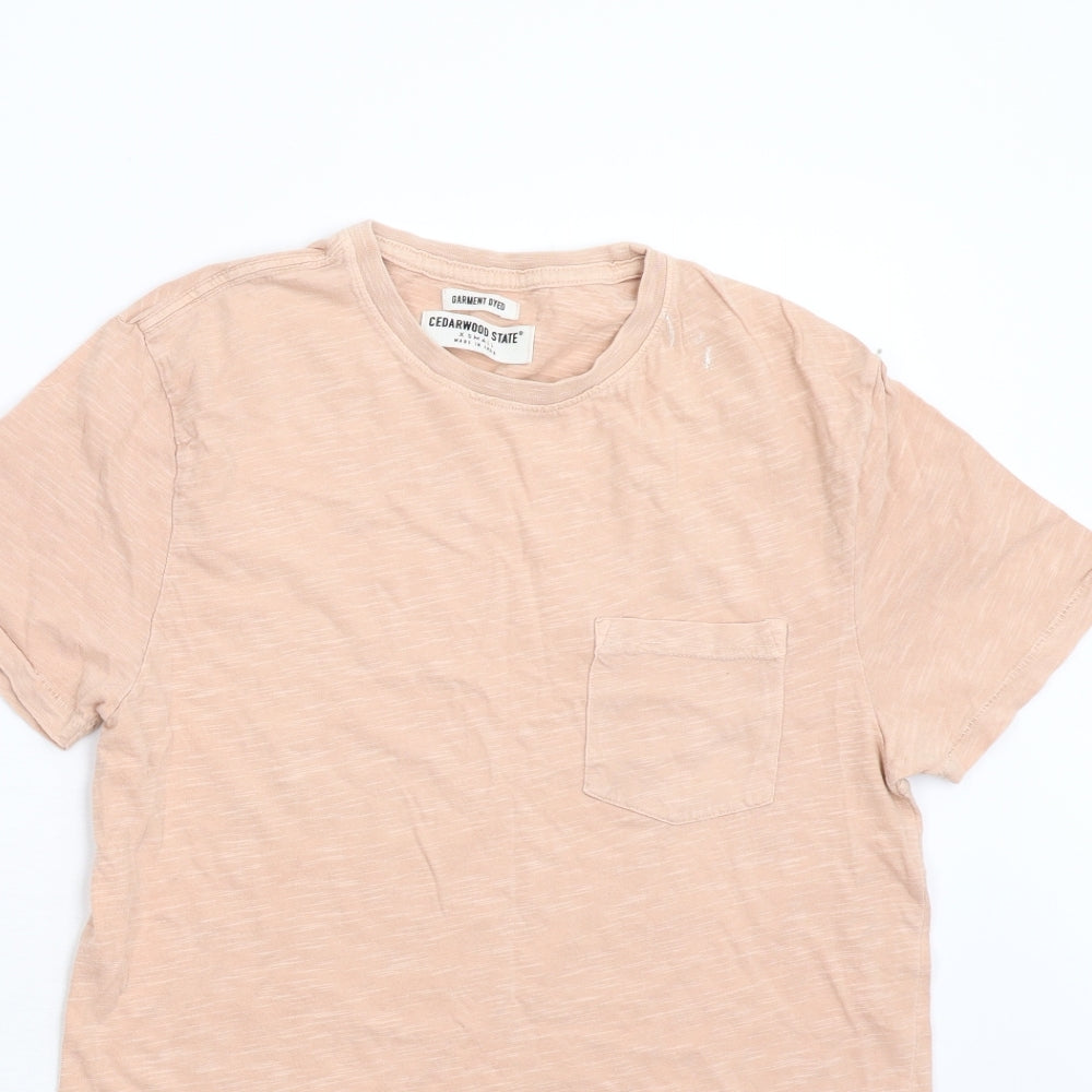 Primark Mens Pink    T-Shirt Size XS