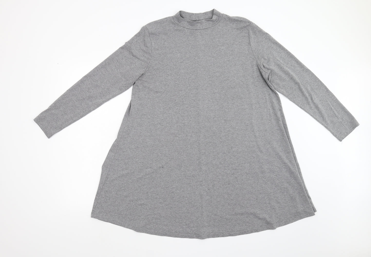 Matalan Womens Grey   Basic T-Shirt Size M