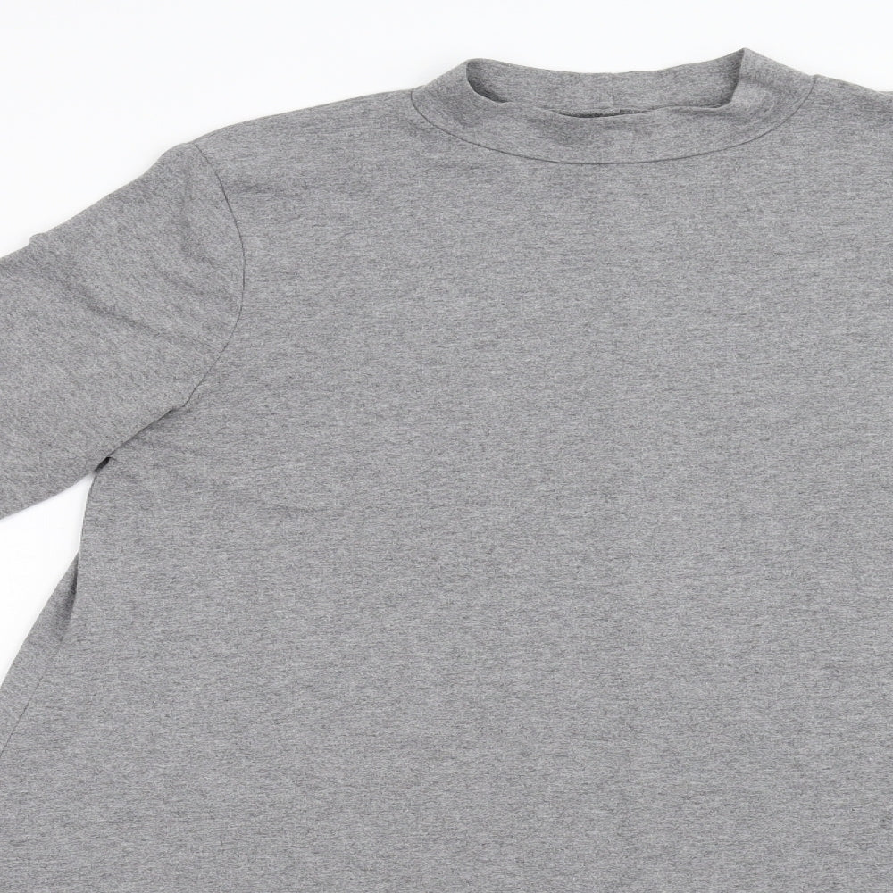 Matalan Womens Grey   Basic T-Shirt Size M