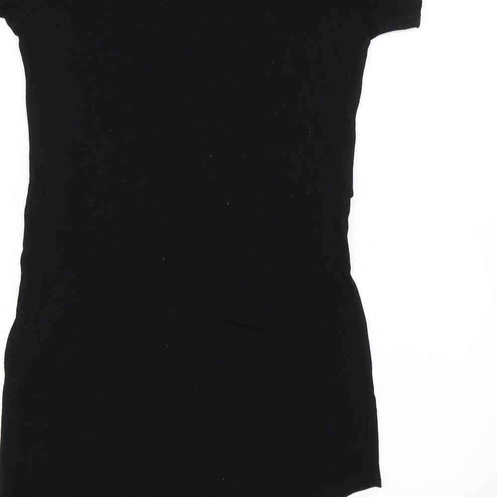 Zara Womens Black   Basic T-Shirt Size S
